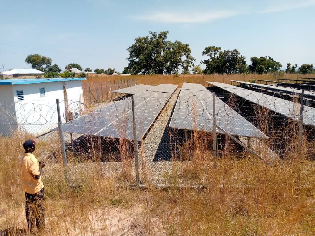 Mini-centrale solaire communautaire